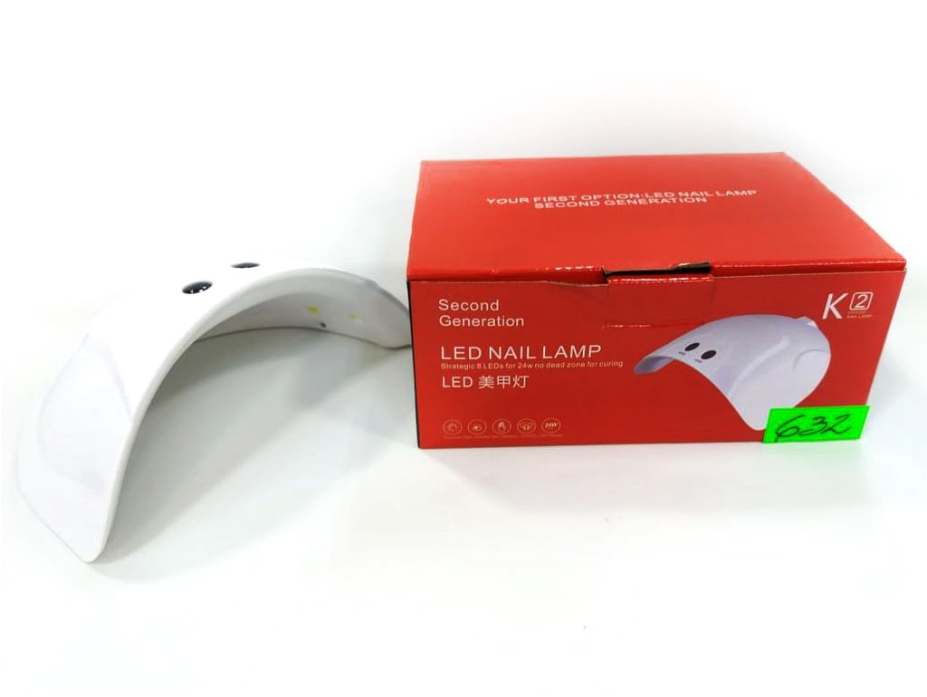 5032 LAMPARA  SECADORA DE UÑAS DE 24 WATT MANUAL [PAC90522-632]