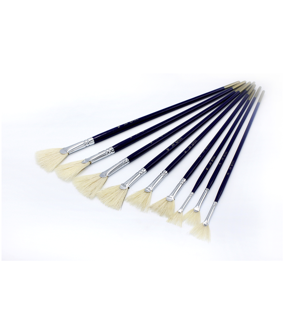 PINCEL AH ROYAL JUEGO ABANICO CERDA X9 DISPLAY X10 [PAC20722-25]