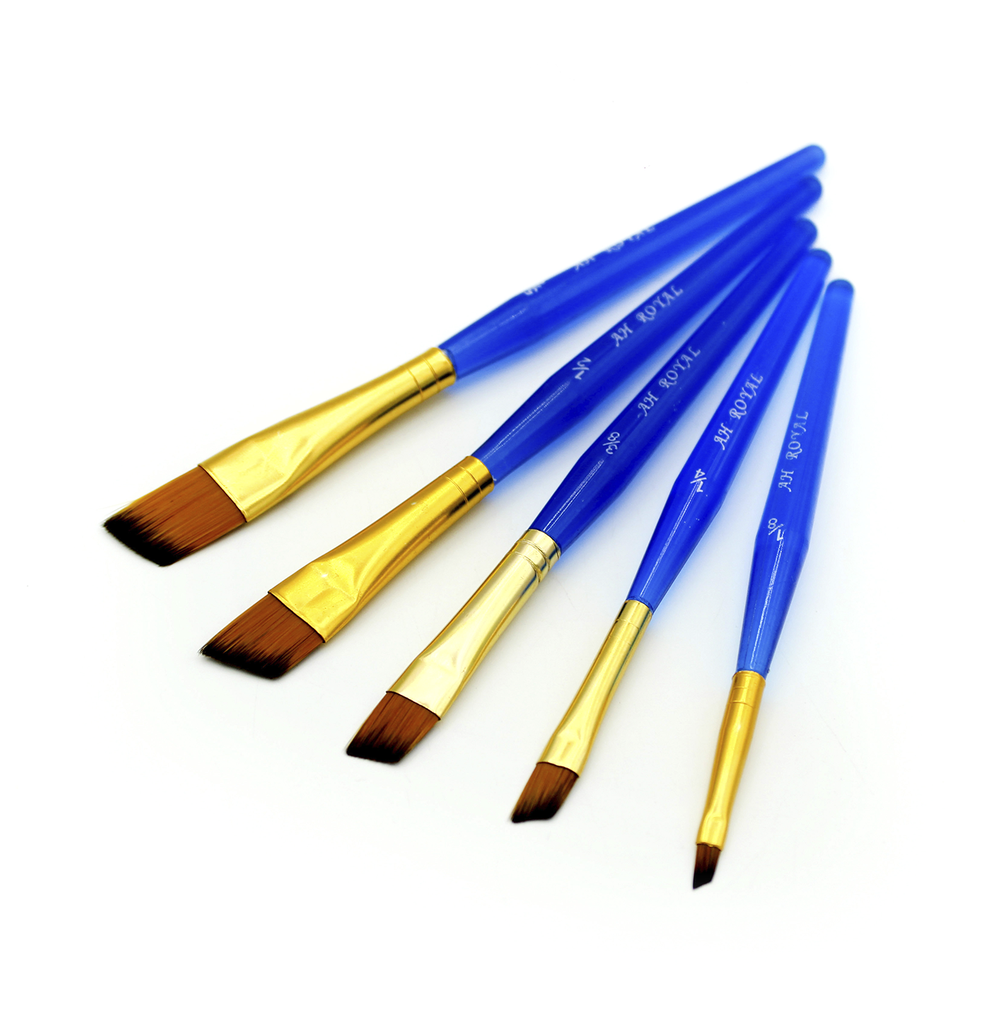 PINCEL AH ROYAL JUEGO ACRILICO EXAGONAL X5 UND DISPLAY X10 No.1-8,1-4,3-8,1-2,5-8 [PAC20031-448]