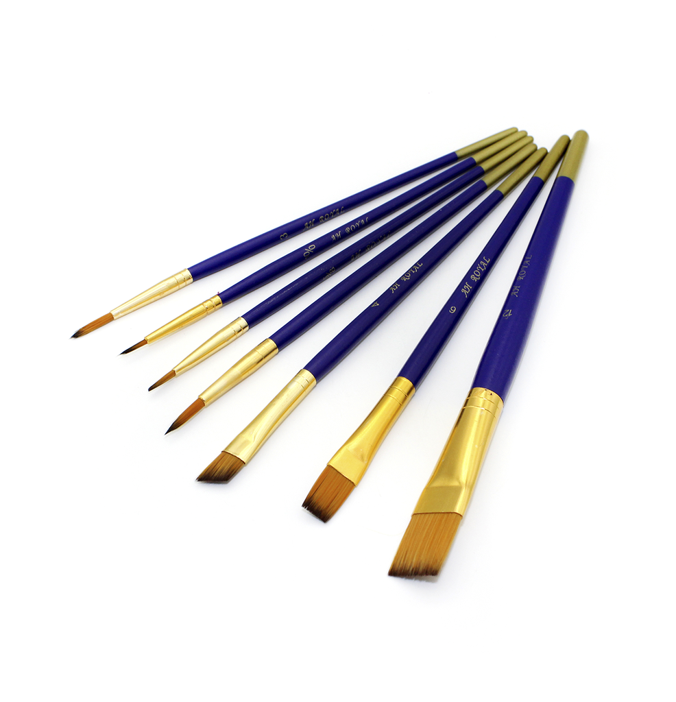 PINCEL AH ROYAL JUEGO SURTIDO X 7 DISPLEY X10 PACA X 200 [PAC20028]