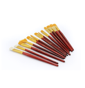 PINCEL AH ROYAL JUEGO X 15 VINOTINTO DISPLAY X10 [PAC20096]