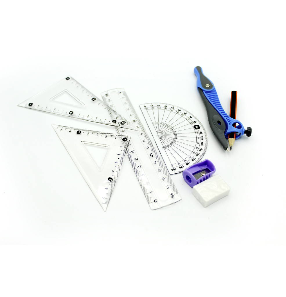 CAJA MATEMATICA AH ROYAL 8 PIEZAS [PAC90263-1418]