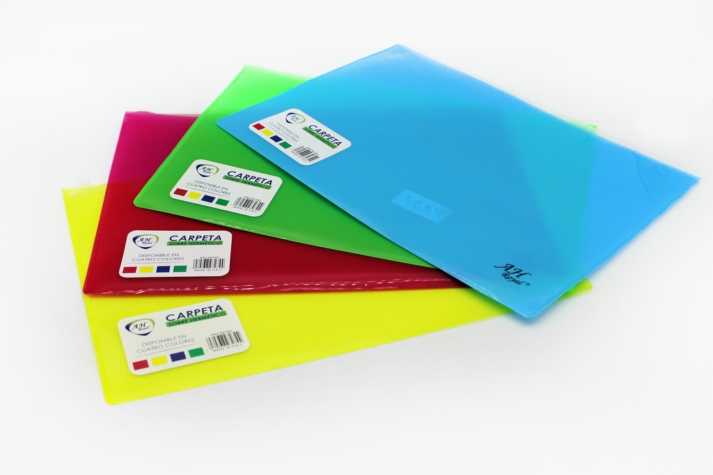 CARPETA AH ROYAL SOBRE HERMETICO CON CIERRE TAMAÑO A4 [PAC90183-4431]