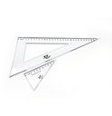 ESCUADRA AH ROYAL DE 31CM OBSEQUIO ESCUADRA DE 10CM  PACA X 200 [PAC2083]