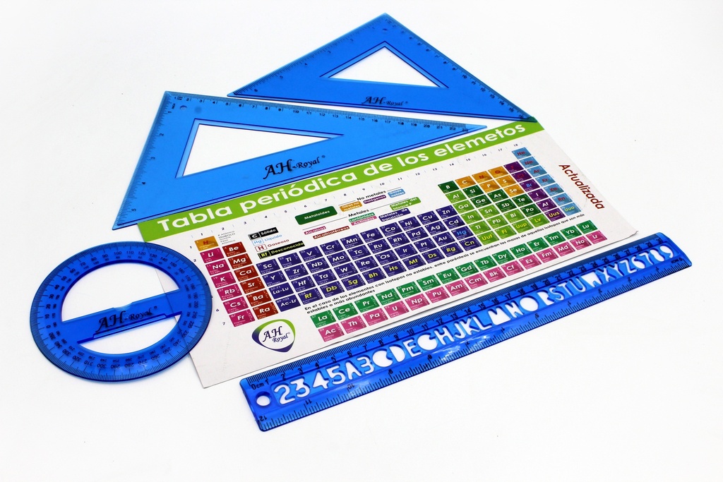 JUEGO GEOMETRICO  AH ROYAL CON TABLA PERIODICA  PC X 288 [PAC2138/PAC10044]