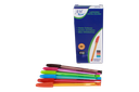 LAPICERO AH ROYAL TRASLUCIDO CRISTAL SEMI GEL (DISPLAY X 12UNDS) COLORES SURTIDOS[PAC70197-4017]