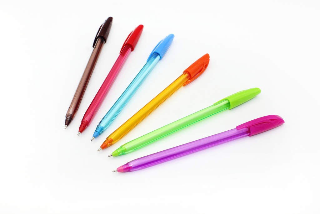 LAPICERO AH ROYAL TRASLUCIDO CRISTAL SEMI GEL (DISPLAY X 12UNDS) COLORES SURTIDOS[PAC70197-4017]
