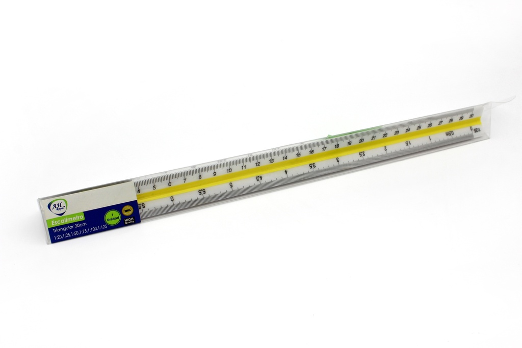 REGLA ESCALIMETRO AH ROYAL  UNID EMPAQU X 200/288 [PAC2074/PAC30024 / PAC10047]