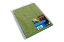 FOAMY CARTA AH ROYAL ESCARCHADO VERDE PASTO (PAQUETE X10UNDS) [AH11101515/PAC40286-4110]