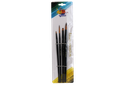 PINCEL AH ROYAL LINEA PREMIUM NEGRO SURTIDO  X4 UNIDADES [PAC90363-1069]