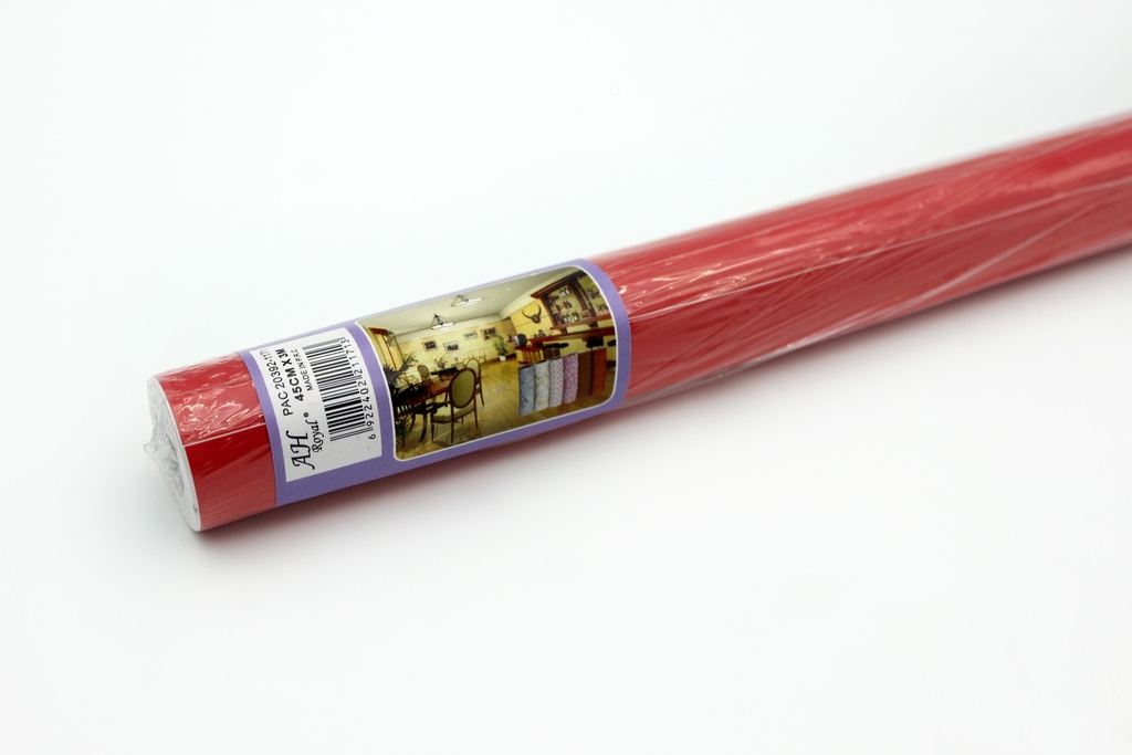 PAPEL CONTAC AH ROYAL EN COLORES 3 MTROS ROJA [PAC20392-1171]