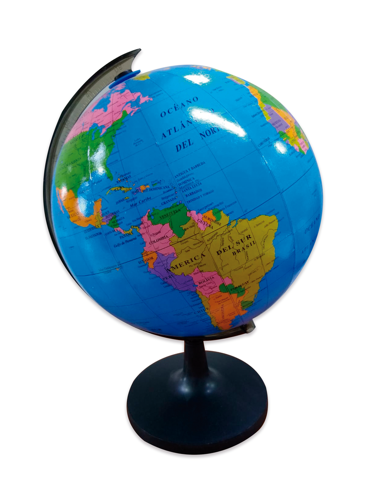 GLOBO TERRAQUEO DE 21.4 CM CAJA X 12 UND [PAC90068-1202]