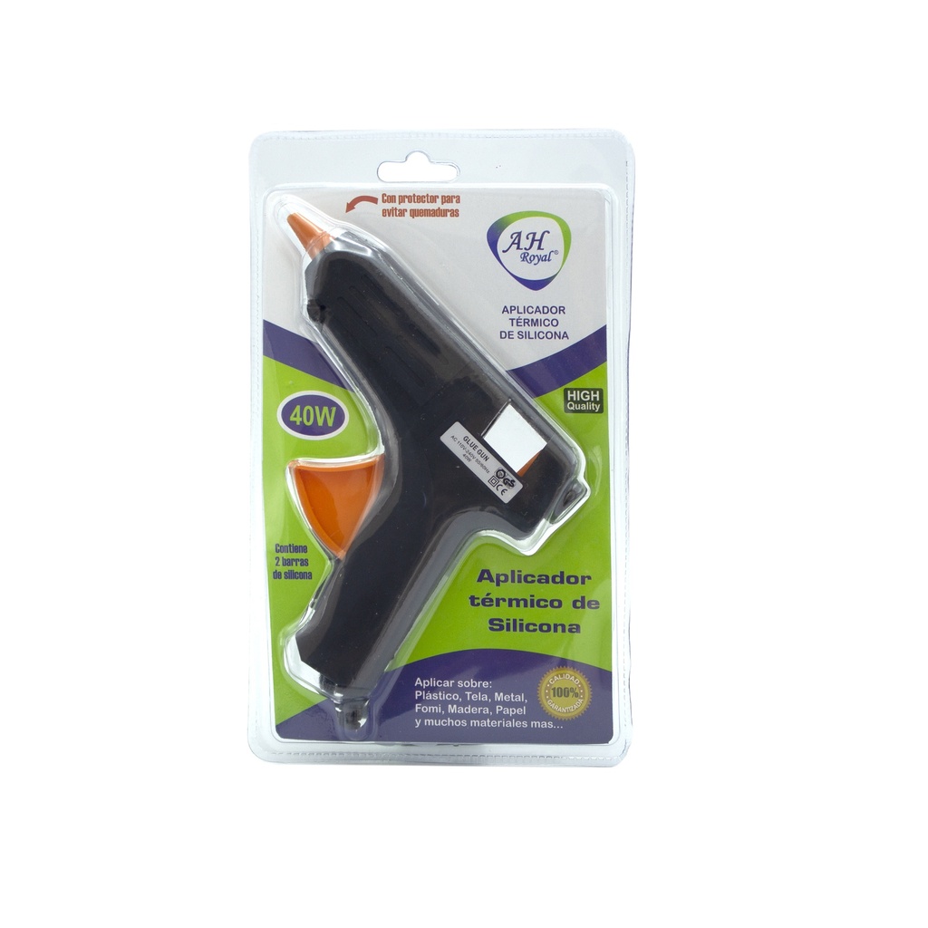 PISTOLA DE SILICONA AH ROYAL GRANDE  CAJA X 48 UNDS [PAC20518]