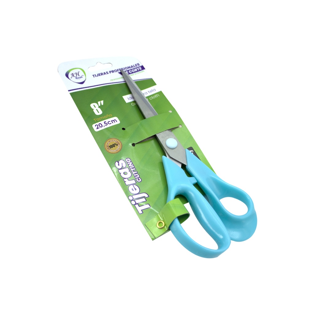 TIJERA 8" AH ROYAL  MANGO DURO PARA TELA [PAC30007-3062]