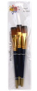 PINCEL AH ROYAL PLANO 3/4  (PAQUETE X 3) DISPLEY X10 [PAC20046]