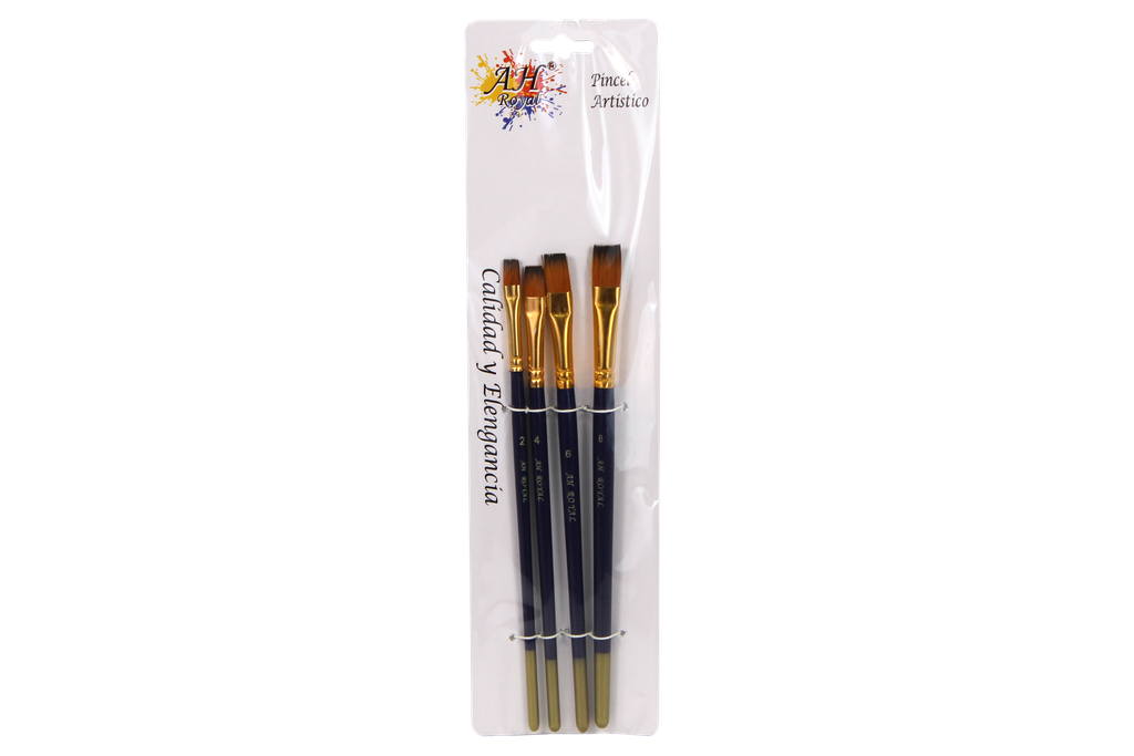 PINCEL AH ROYAL JUEGO X 4 DEL 2 AL 8 DISPLEY X10 [PAC20044]