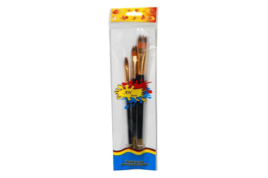 PINCEL AH ROYAL JUEGO RAQUET X3 UND DISPLEY X10 [PAC20095]