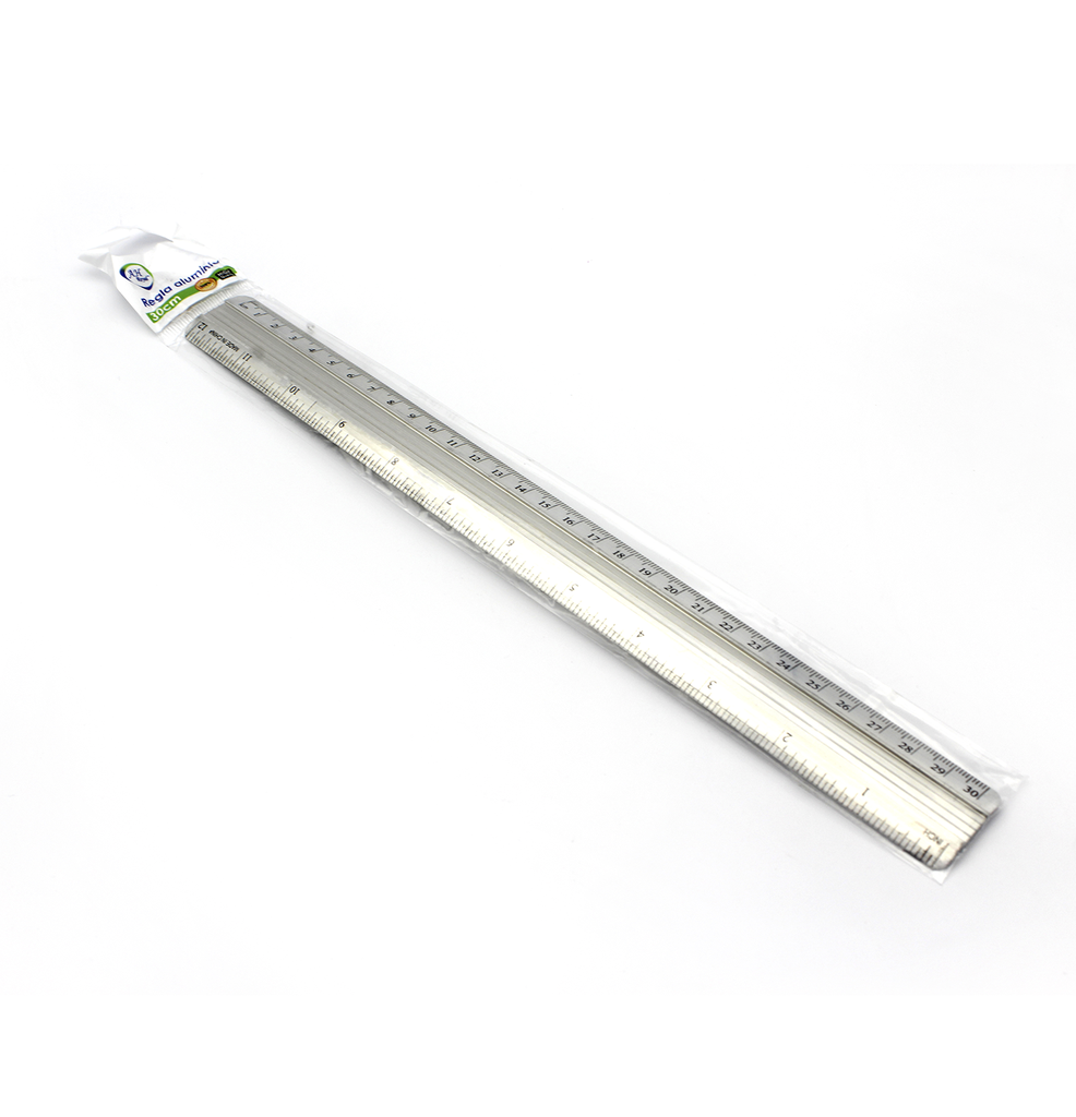 REGLA DE 30 CM METALICA  PAC10041 [PAC70251 / PAC30113 / PAC2080]