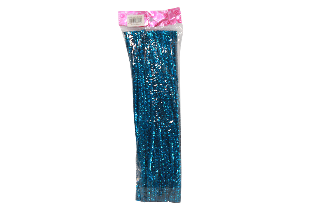 CHELINES AZUL ELECTRICO BRILLANTES X 100 UNIDADES [PAC70383-3924]