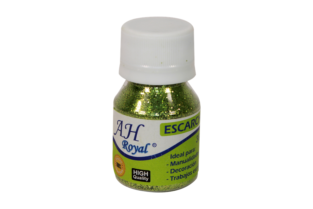 FRASCO DE ESCARCHA AH ROYAL 30 CM3 VERDE LIMON []