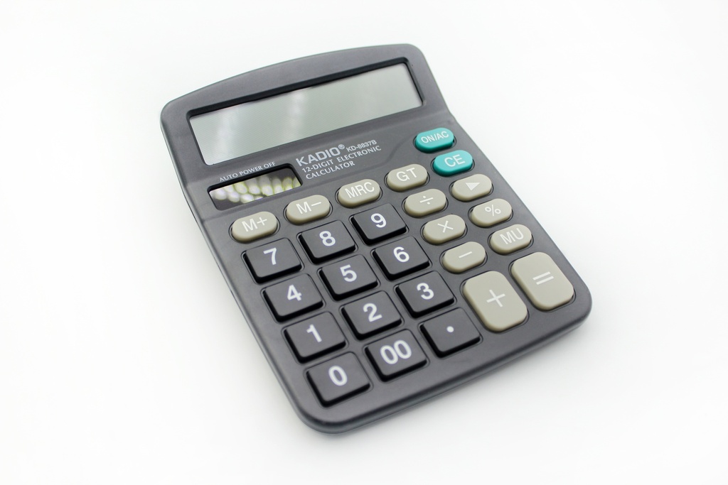 CALCULADORA 12 DIGITOS LZ SOLAR KD-8837B [PAC70624-4131]