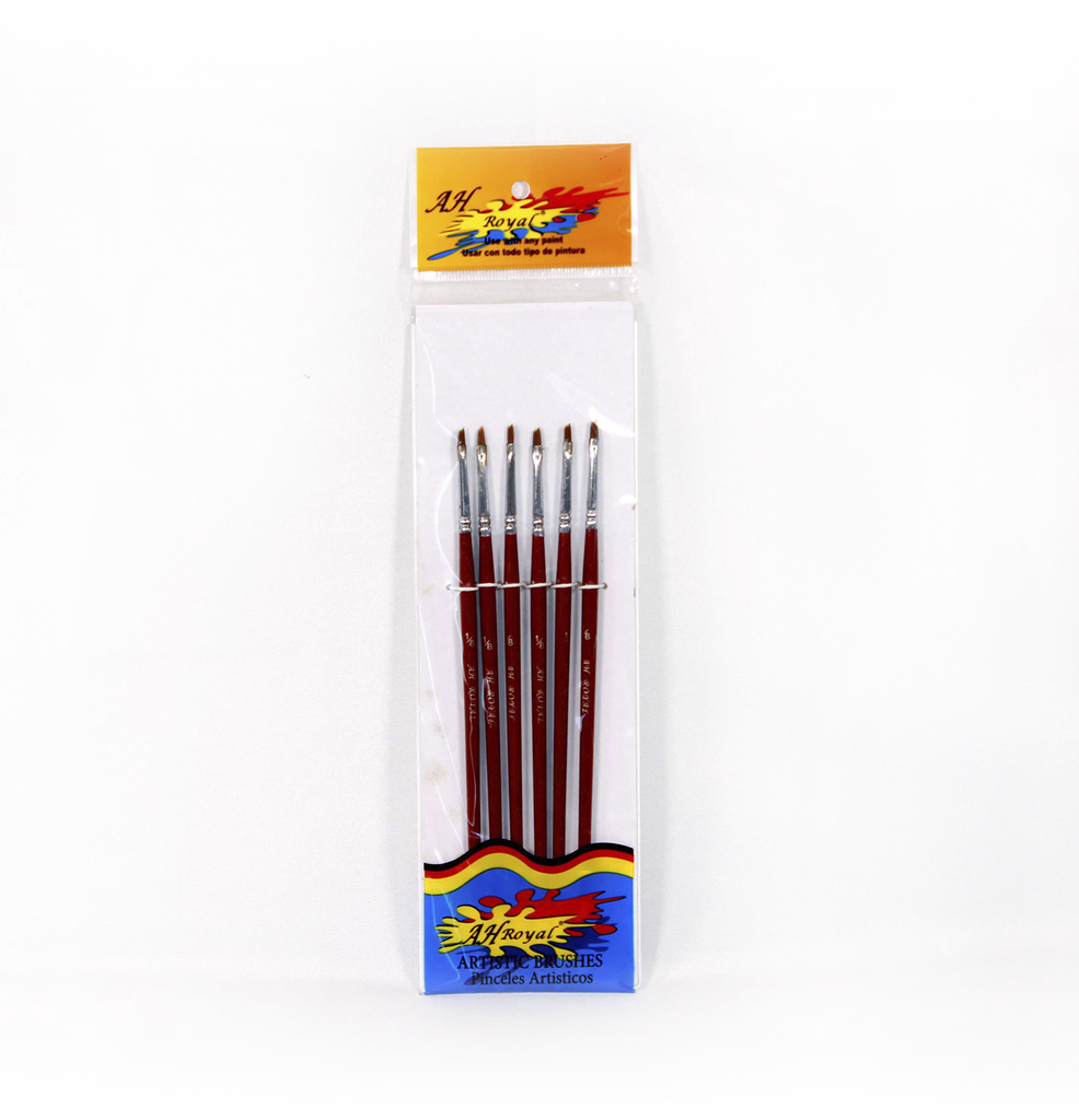 PINCEL AH ROYAL ANGULAR No.1/8 X6 DISPLAY X10 [PAC20054 / PAC20714-463]
