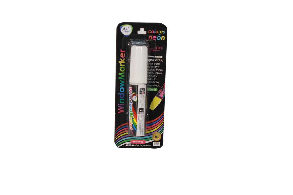MARCADOR AH ROYAL PARA VENTANA   CBM-302/1 BLANCO  CAJA X 144 UNDS [PAC2575]