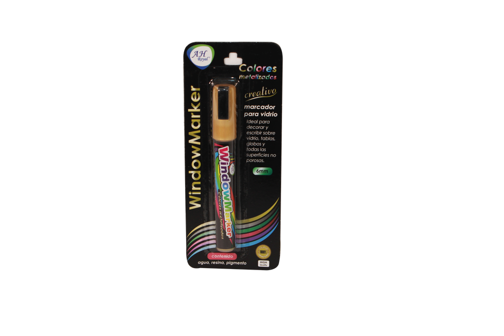 MARCADOR AH ROYAL PARA VENTANA CBM-259/1 DORADO 6 MM[PAC2594]