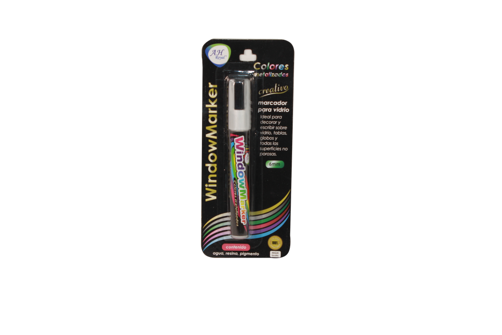 MARCADOR AH ROYAL PARA VENTANA CBM-259/1 PLATA 6 MM[PAC2595]