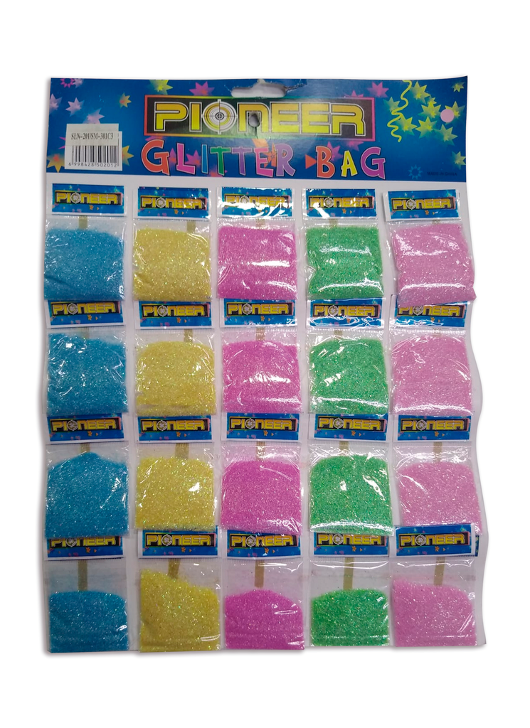 ESCARCHA EN CARTON COLORES PASTELES [PAC10213-673]