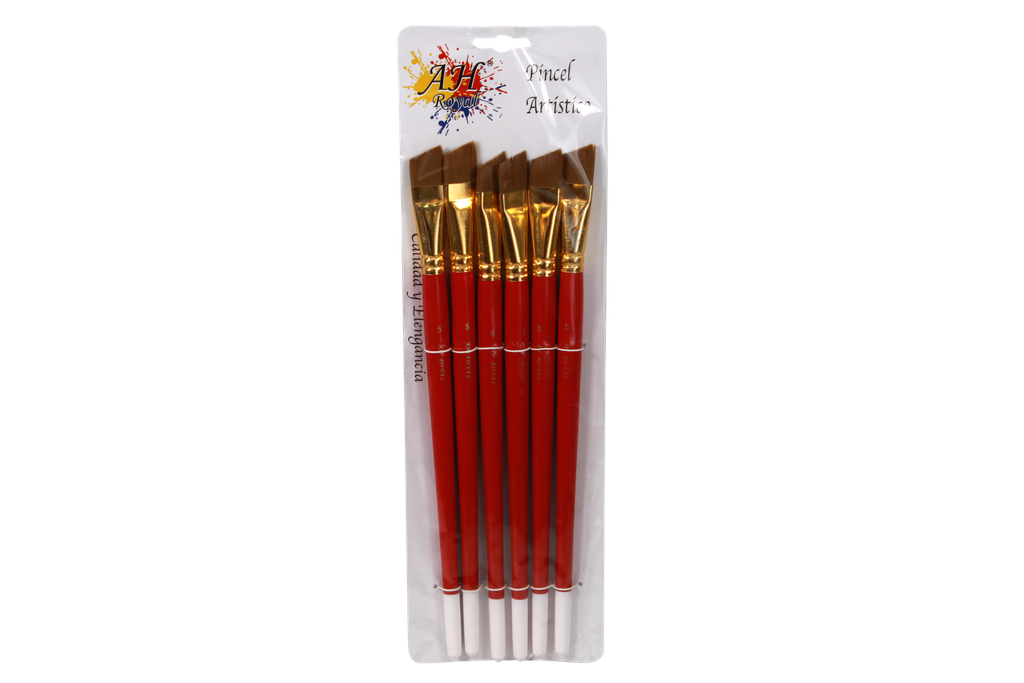 PINCEL AH ROYAL ANGULAR No.5 X6 DISPLEY X10 [PAC20720-76 ]