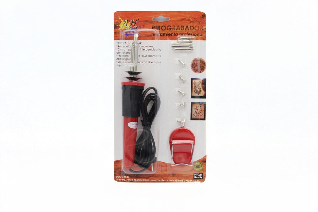 PIROGRABADOR AH ROYAL FOAMY X 10 PUNTAS  CAJA X 60 UNDS  [ PAC90424-81 / PAC40104-81]