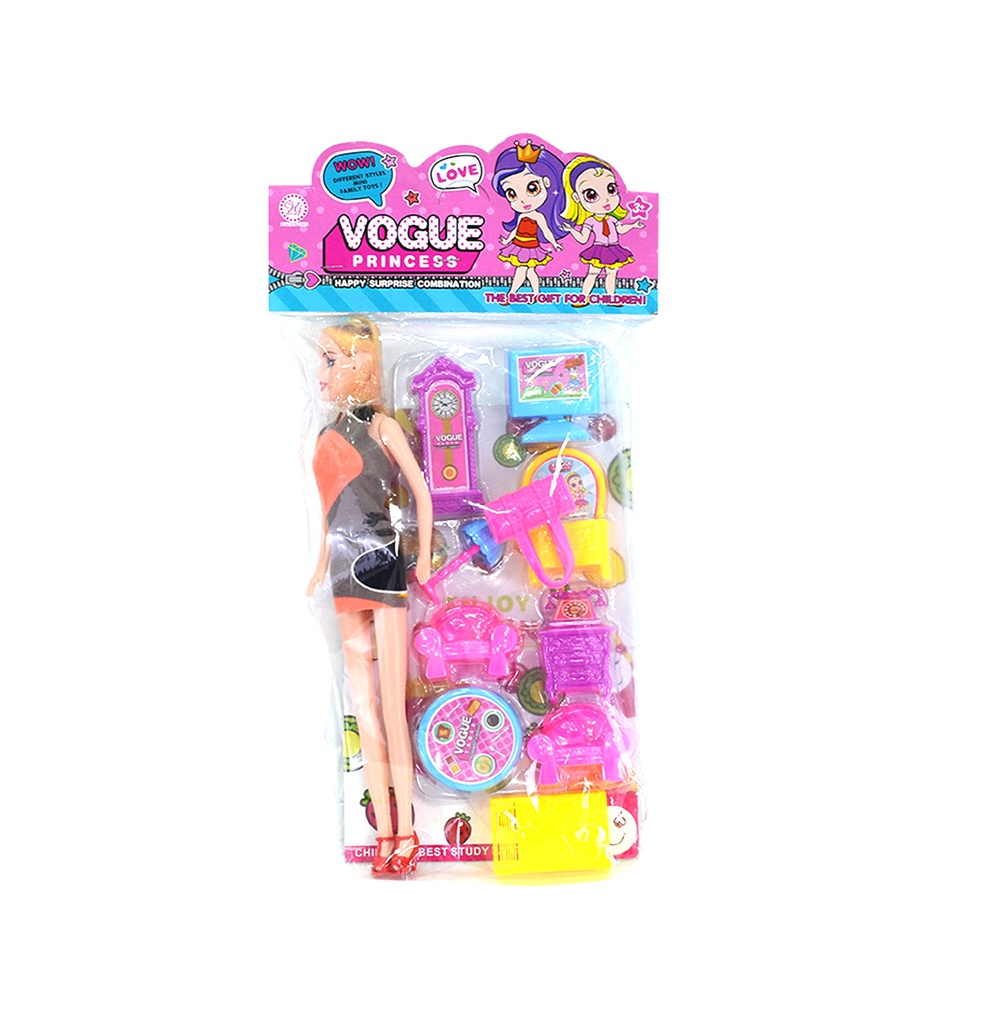 MUÑECA CON TRAJE DE MUEBLES BOBBI Nº:YS0230352 [9188B-8]