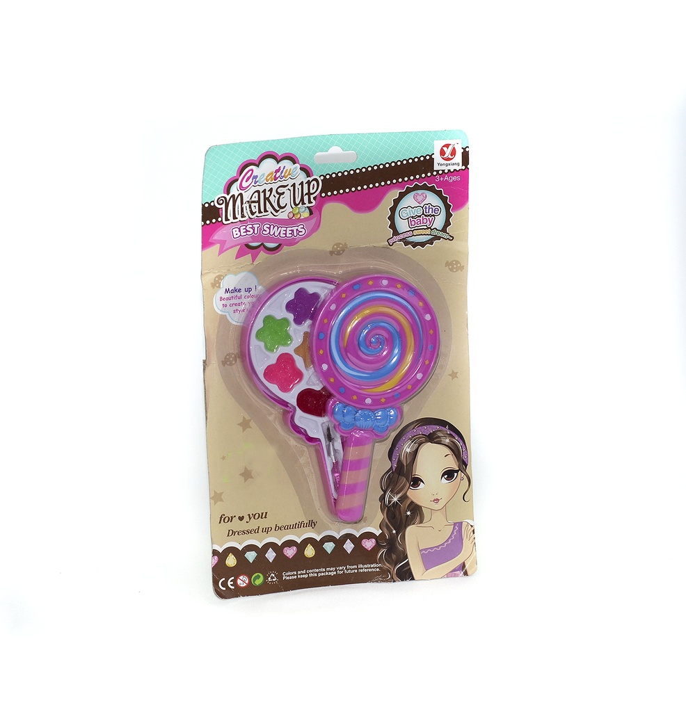 MAQUILLAJE ENCARTONADO  PALETA DULCE [B8711-1]