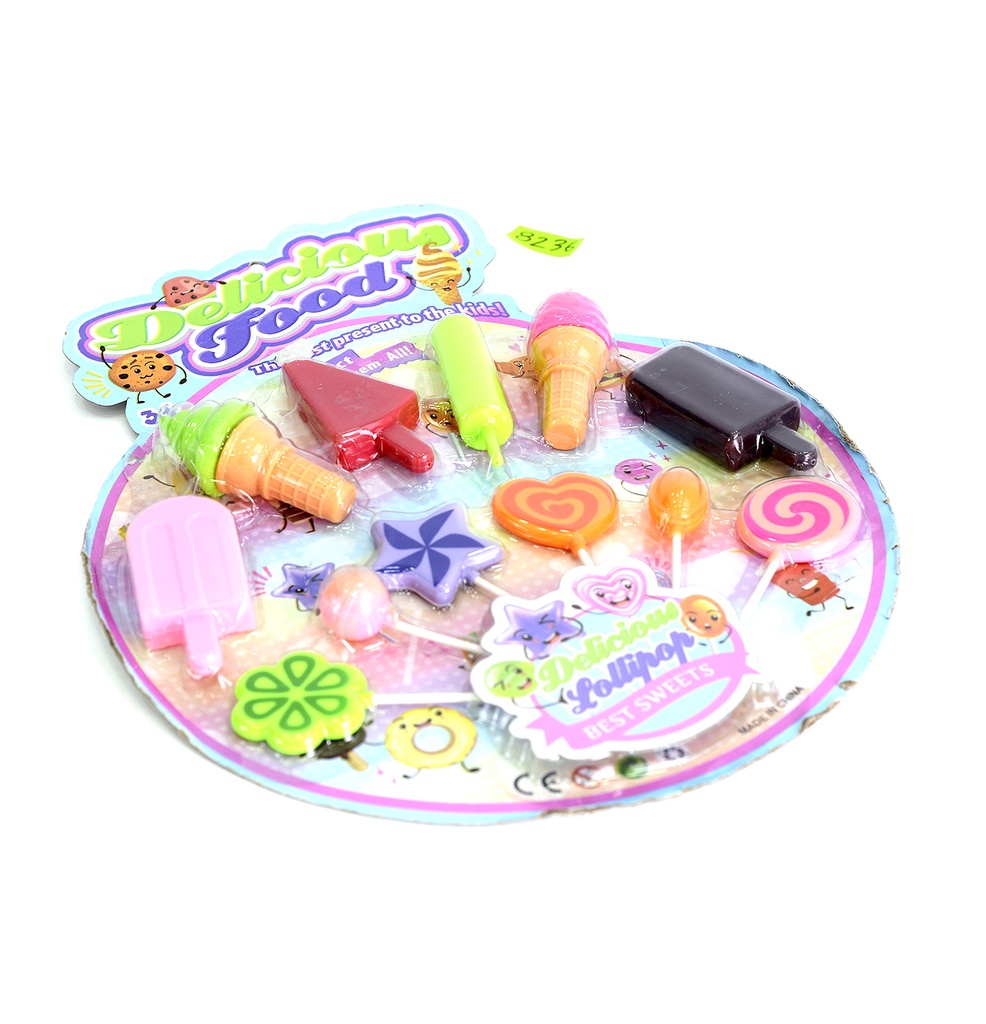 JUEGO DE PALETAS Y HELADOS [9685AB]