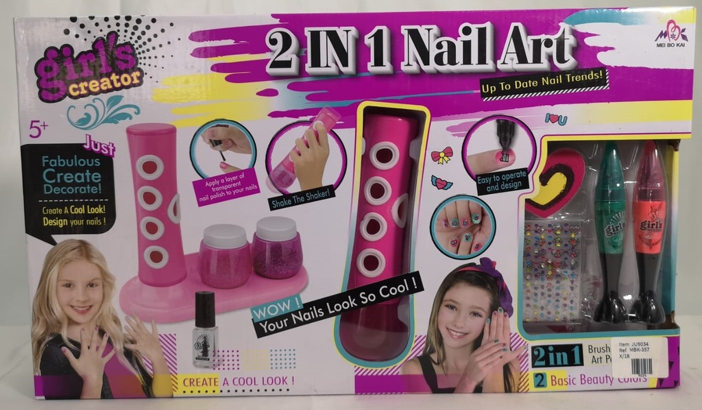 SET DE ACCESORIOS PARA UÑAS [MBK-357]