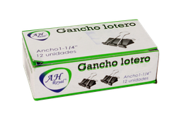 [PA1180] GANCHO  LOTERO  32MM 1' 1/4" (DISPLAY X 12 UNDS)(977114) PAC90504 -1180]