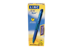 [PA390] BOLIGRAFO AH ROYAL  RETRACTIL  TINTA  GEL  AZUL (DISPLAY X 12UND) [PAC I-390]