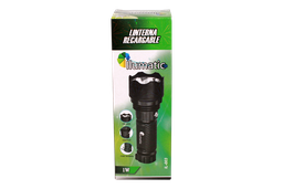 [CA5049] LINTERNA RECARGABLE 1 LED 1 W ,450MAH CAJA X 120 UND [IL-003]