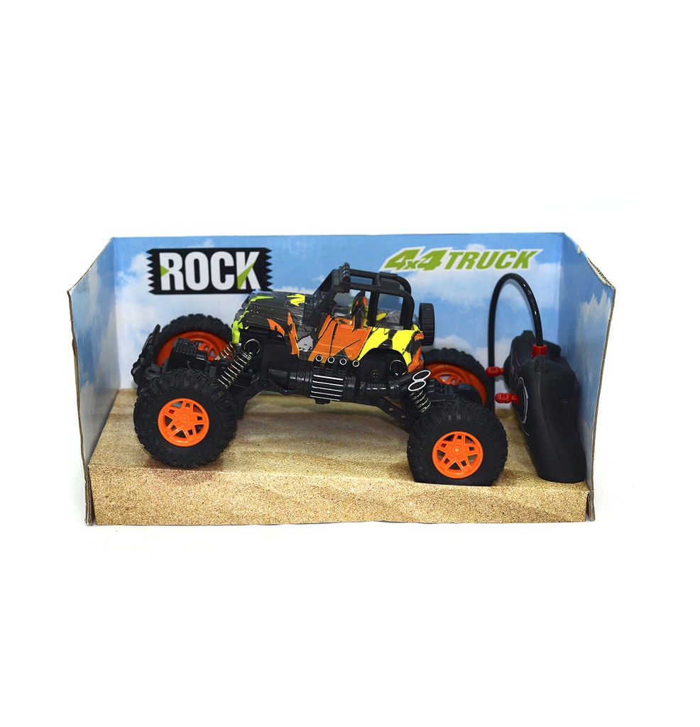 1:18 R/C JUGUETE COCHE JEEP CON LUZ SIN CARGADOR [917-6B]