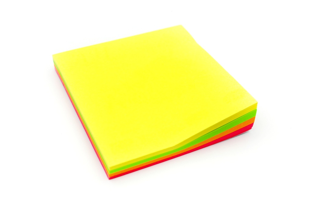 PAPEL  AH ROYAL PARA NOTAS COLORES NEÓN 100 HOJAS [PAC90509 -3064]