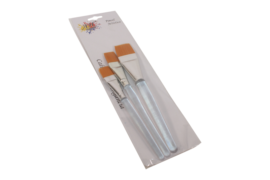 PINCEL AH ROYAL  PLANO ACRILICO JUEGO X3  DSPLAY X10 [PAC20729-423]