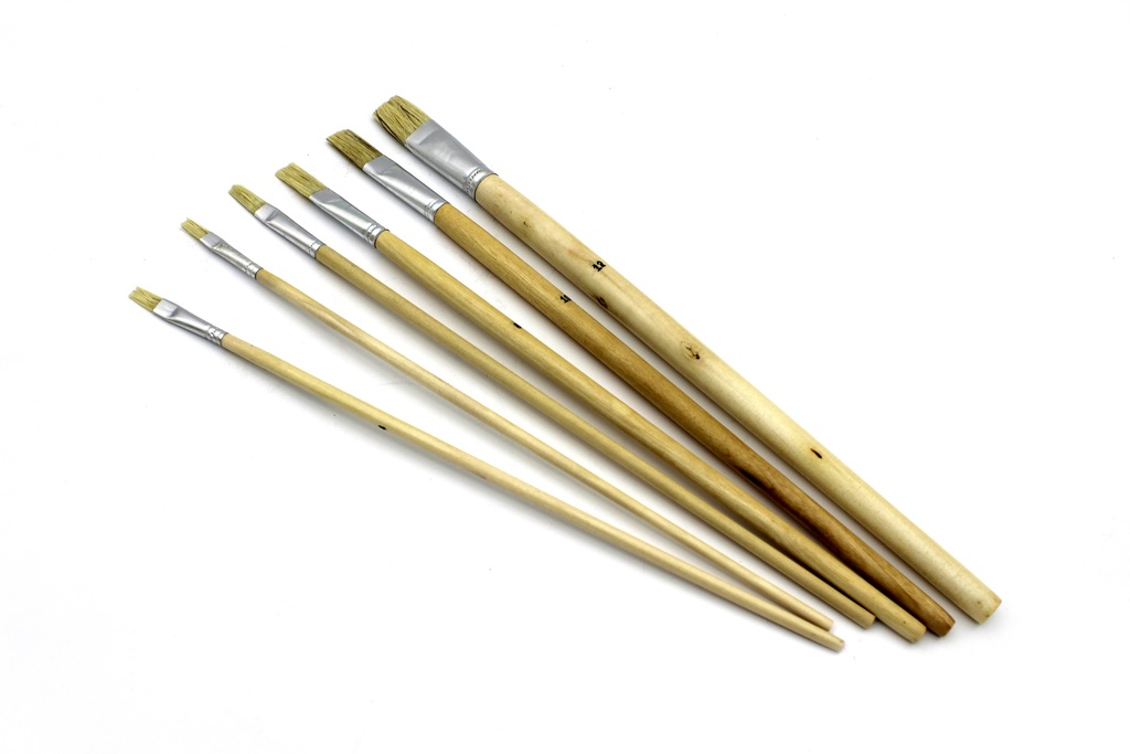 PINCEL CHINO PLANO JUEGO DEL 2 AL 12 X 6 UNIDADES [PAC70055-64]