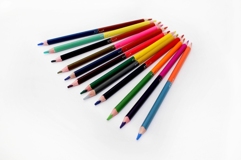 COLOR AH ROYAL DOBLE PUNTA  4MM TRIANGULAR CAJA GRUESA X12 [PAC70632-2028-PAC2508]