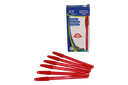 LAPICERO  AH ROYAL  CRISTAL SEMI GEL ROJO (DISPLAY X 12UND) [PAC70631-4190]