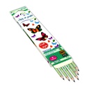 LAPIZ AH ROYAL  NIÑA DE MADERA  (DISPLEY X 6UND)  [PAC2512]