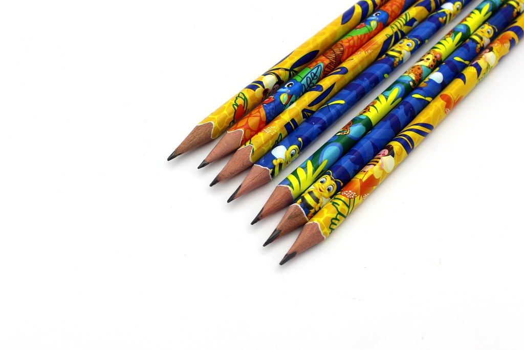 LAPIZ AH ROYAL ESTAMPADO HB No.2 PACA X 240 DC (DISPLAY X12UNDS)  [PAC2017]