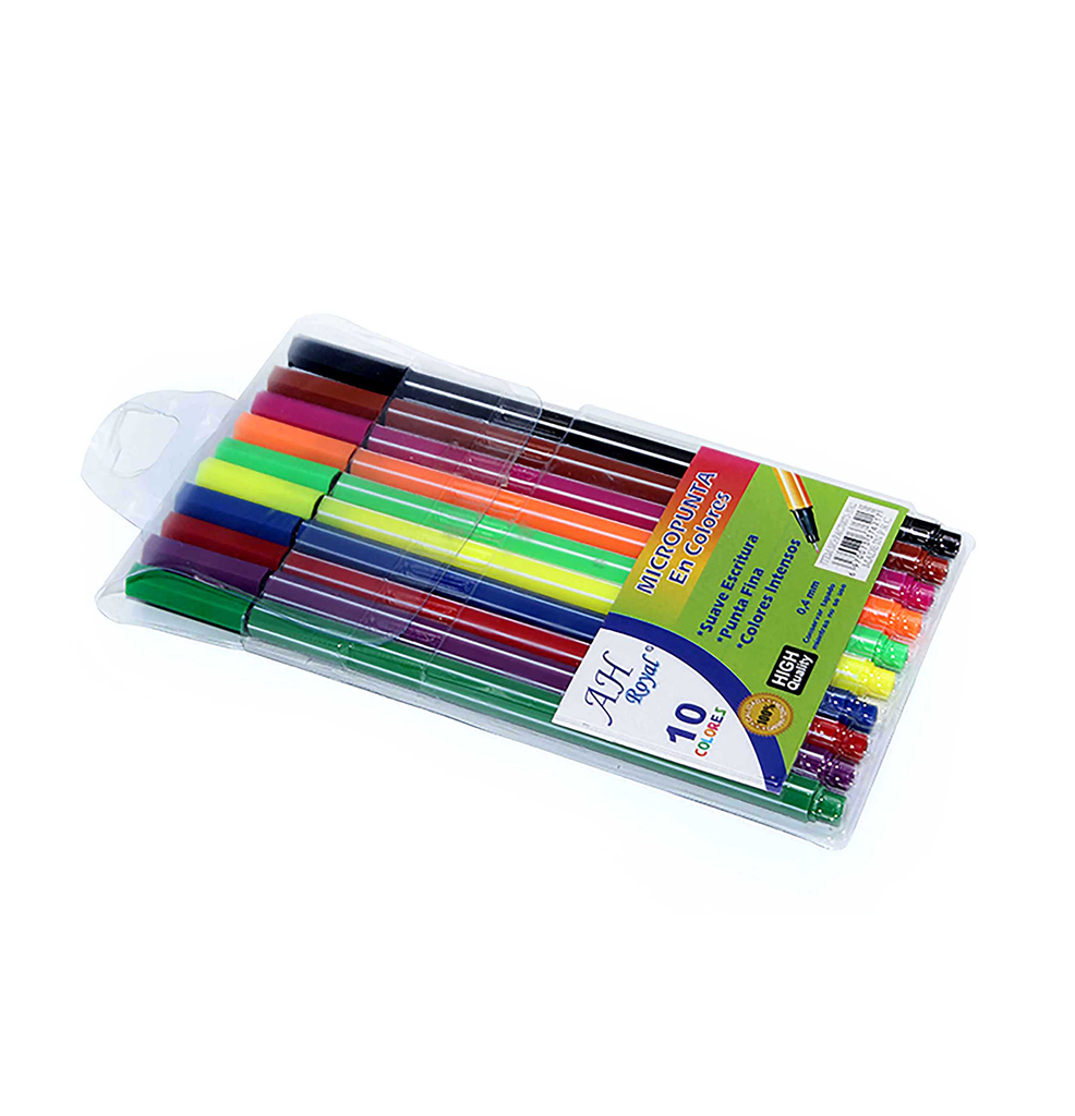 MICROPUNTA AH ROYAL PUNTA FINA X 10 UNIDADES [PAC70073-3762]