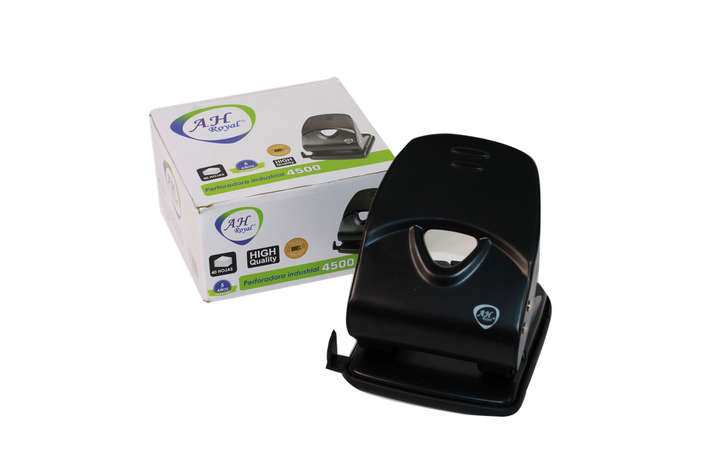 PERFORADORA AH ROYAL INDUSTRIAL   40 HOJAS [PAC2567-4500]