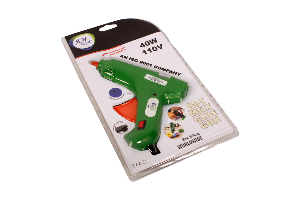 PISTOLA DE SILICONA AH ROYAL GRANDE CON SWICH (PAC-2039)